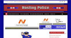 Desktop Screenshot of hostingpolice.com